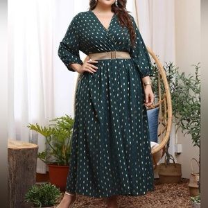 SHEIN 4XL Belted dress
